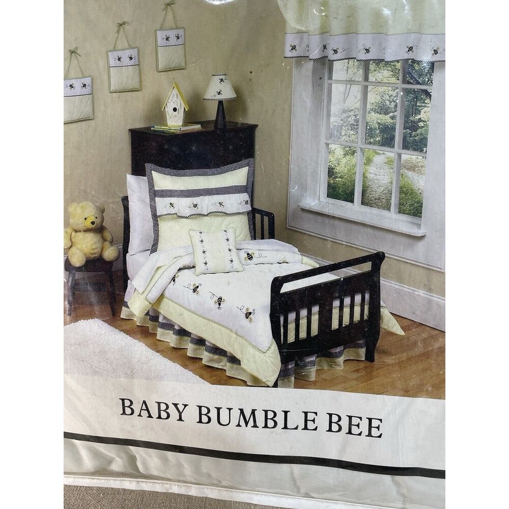 Jojo Designs Honey Bumble Bee Toddler 5-piece Bed in a Bag Set